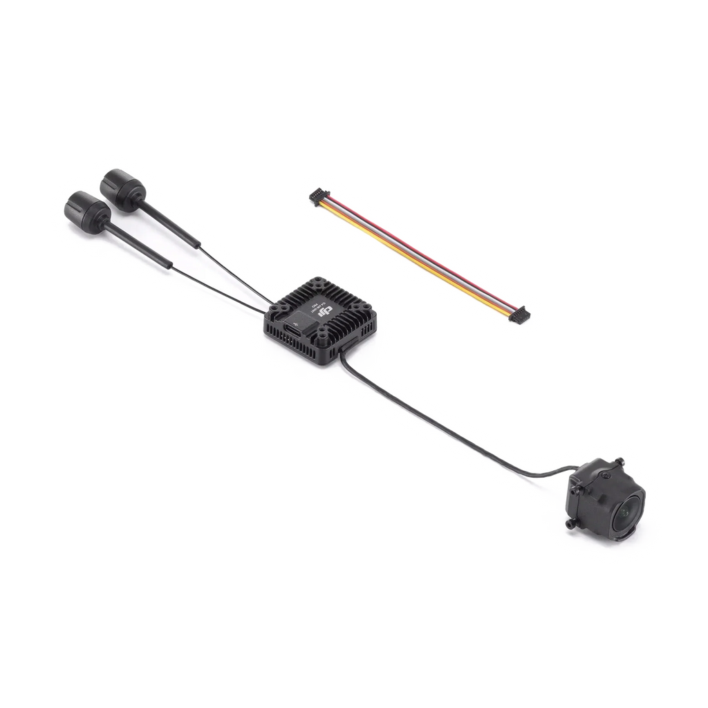 DJI O4 Air Unit Pro image 2 on transparent background with Version 4 white halo