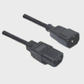 10A IEC C14 Male to IEC C13 Female Extension Cable [PC]