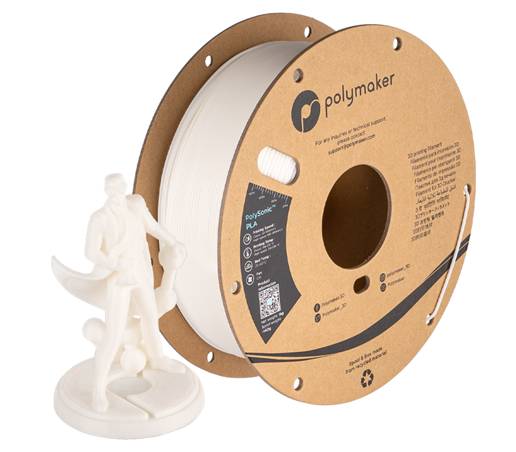 Polymaker PolySonic PLA High Speed Filament 1.75mm 1kg