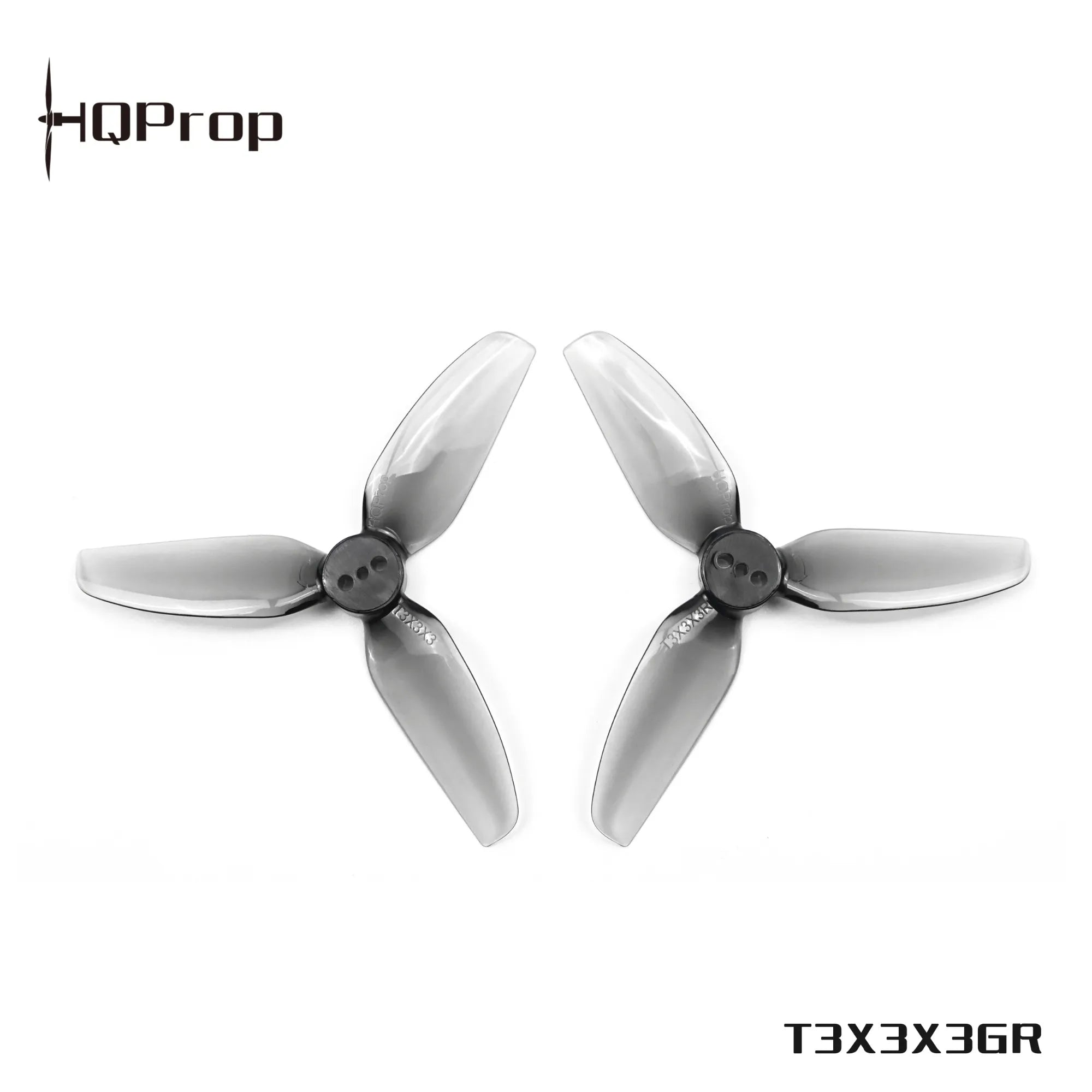HQProp T3x3x3 Propellers 1.5mm Shaft T Mount  (2CW+2CCW)