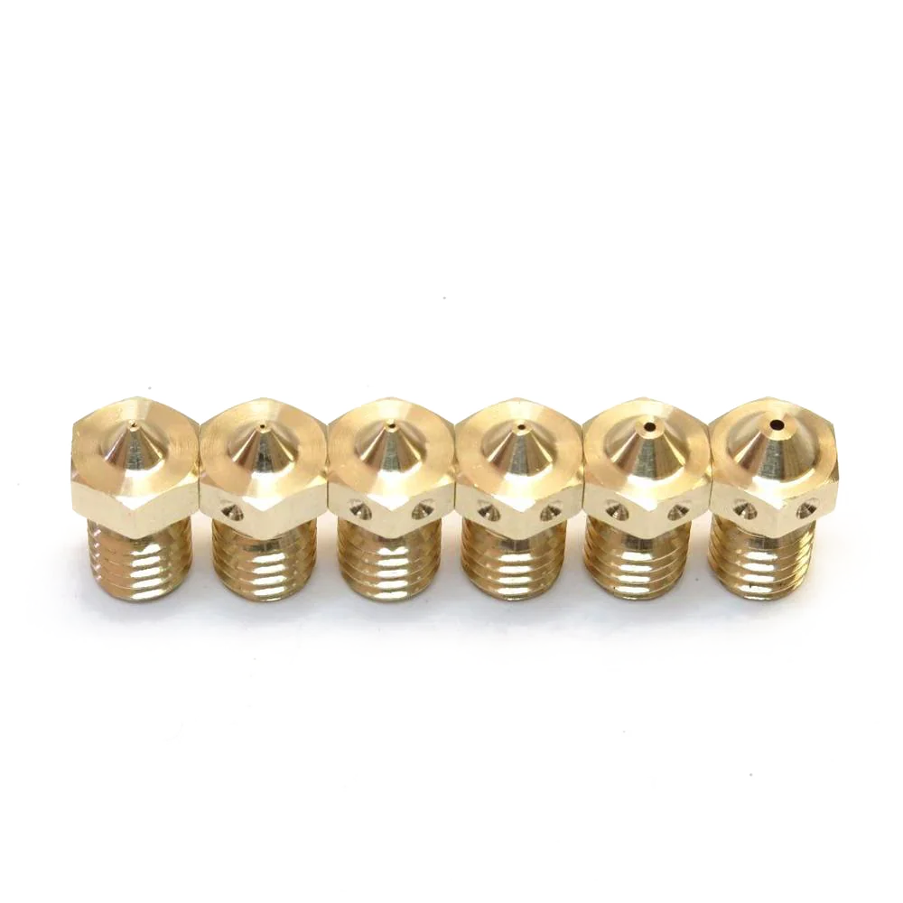 E3D V6 brass nozzle — dark mode Version 4, image 2