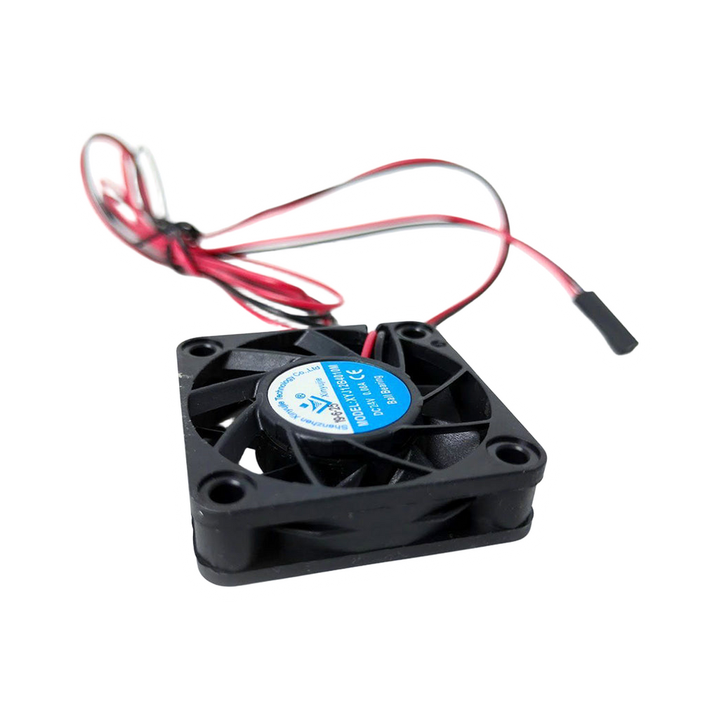 E3D Hemera 4x10 24V Fan 40mm For Hemera Extruder E-FAN-40-40-10-24V-BK-CABLE-MF