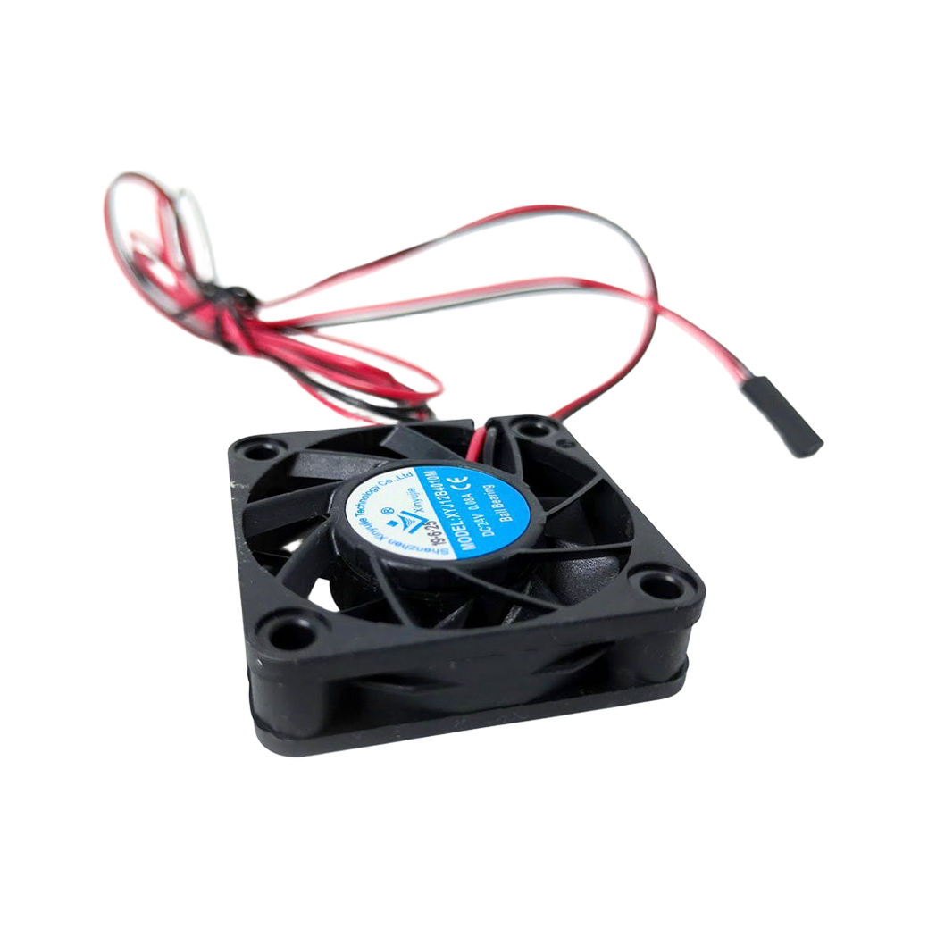 E3D Hemera 4x10 24V Fan 40mm For Hemera Extruder E-FAN-40-40-10-24V-BK-CABLE-MF