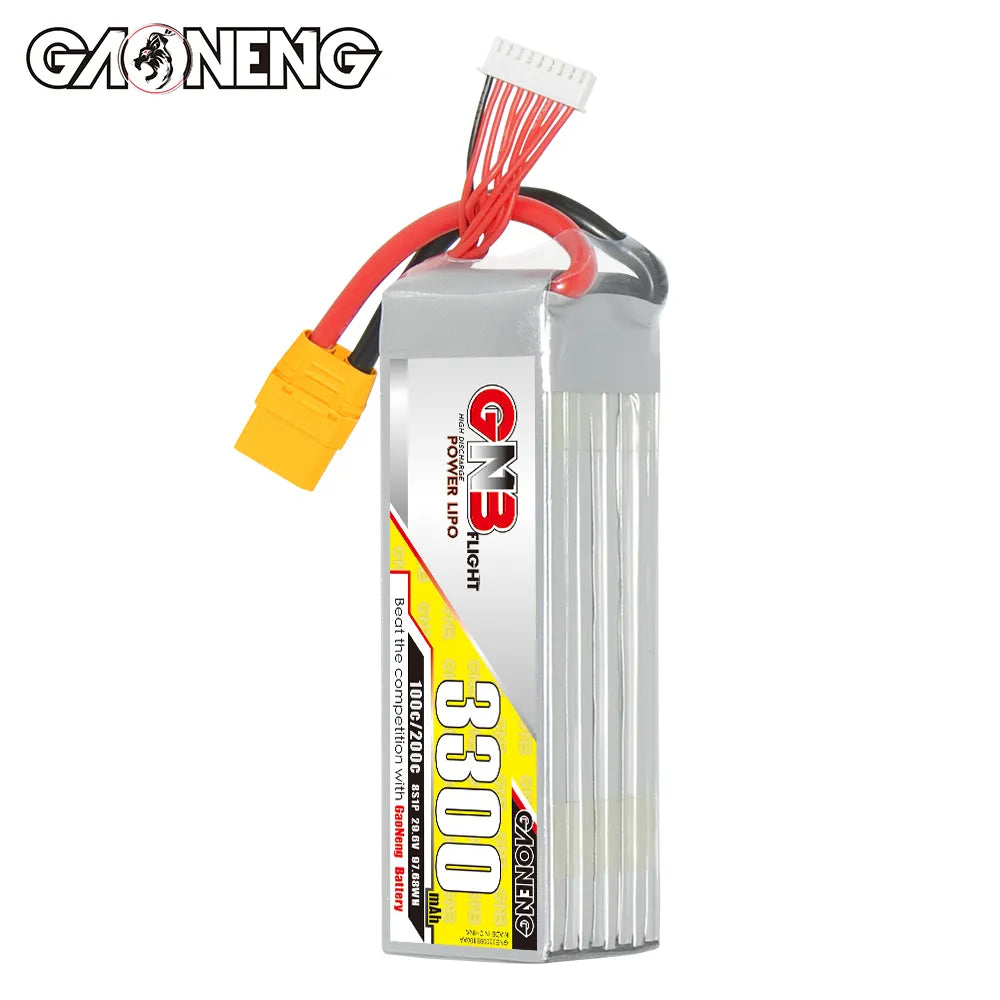 GAONENG GNB 8S 29.6V 3300mAh 100C LiPo Battery XT90 [DG]
