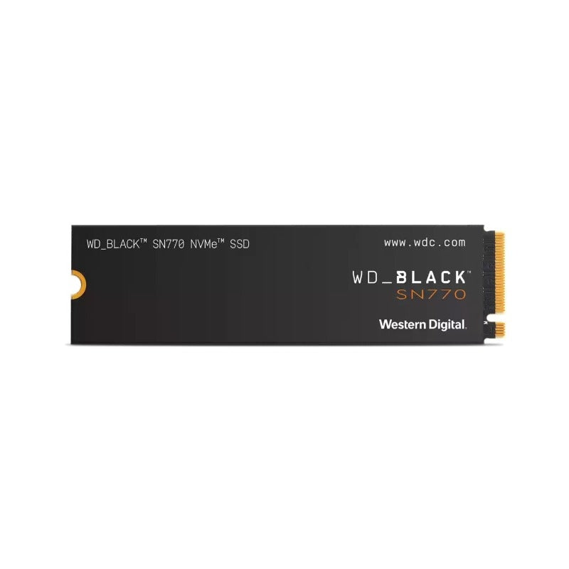 Western Digital WD Black SN770 1TB Gen4 NVMe SSD - 5150MB/s 4900MB/s R/W 600TBW 740K/800K IOPS 1.75M Hrs MTBF M.2 PCIe4.0 5yrs ~WDS100T1B0E WDS100T3X0E-00B3N0 [PC]