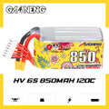 GAONENG GNB LiHV 6S 22.8V 850mAh 120C XT30 Connector LiPo Battery [DG]