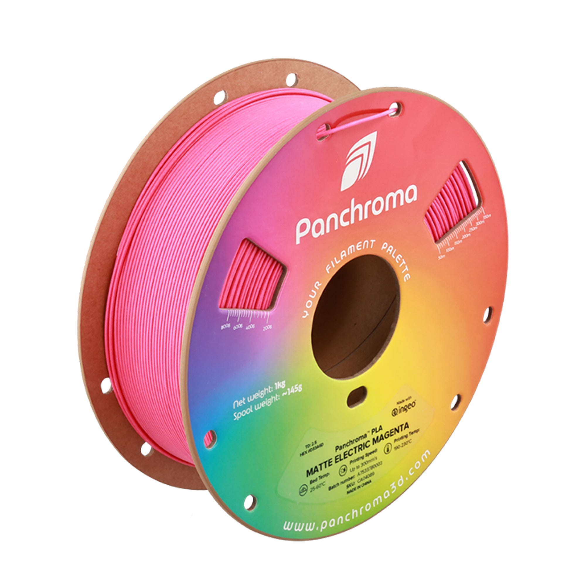 Panchroma Matte PLA Filament 1.75mm 1kg ( Formerly Polymaker PolyTerra PLA)