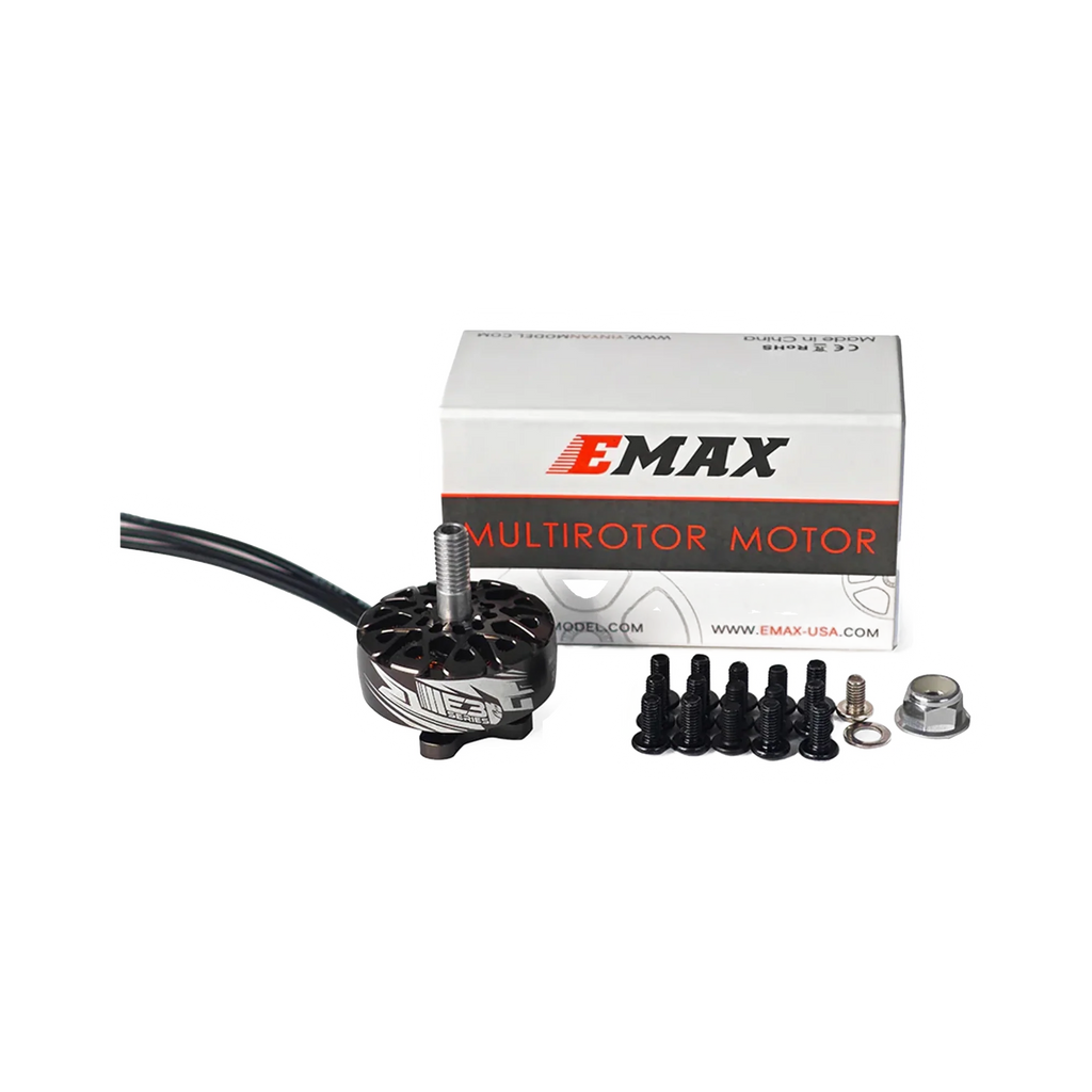 EMAX ECO III Series 2207 3-6S 1700KV 1900KV 2400KV Brushless Motor — dark-mode product image 1