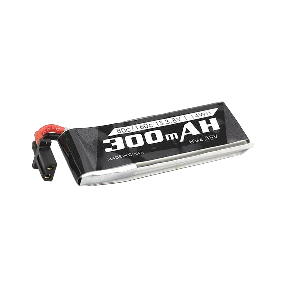 EMAX Nanohawk GNB27 1S 300mAh 80C Lipo Battery [DG] EOL