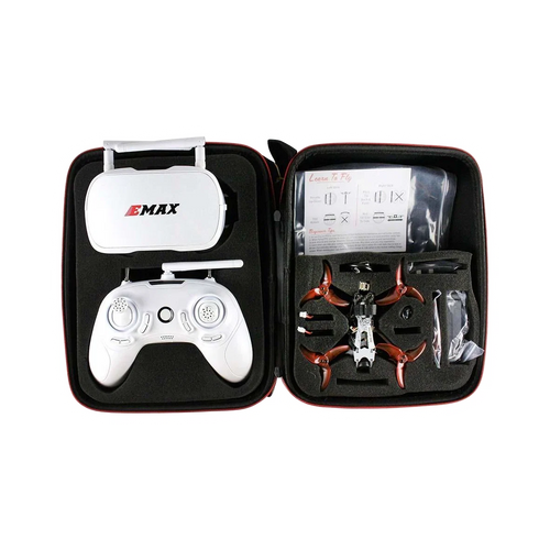 EMAX TinyHawk II Freestyle FPV Drone RTF Kit — dark-mode open-case hero