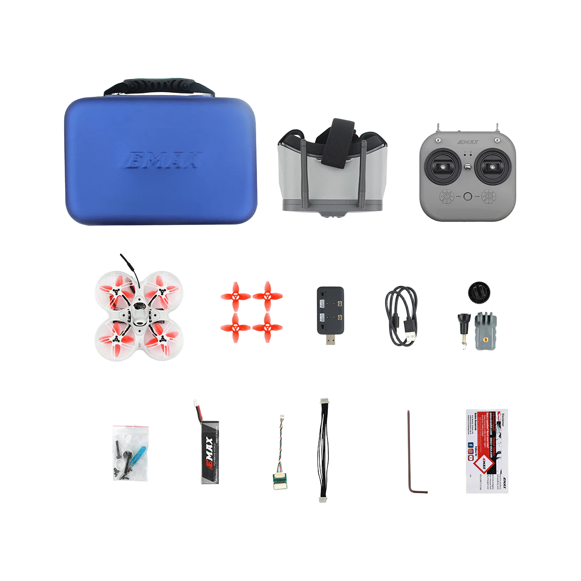 EMAX Tinyhawk III Plus Indoor HDZERO FPV Racing Drone Kit (RTF) [DG]