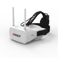 Emax Transporter FPV Goggles 5.8G 48CH Diversity FPV Goggles 4.3 Inches 480*320 Video Headset With Dual Antennas 4.2V 1800mAh Battery For RC Drone -