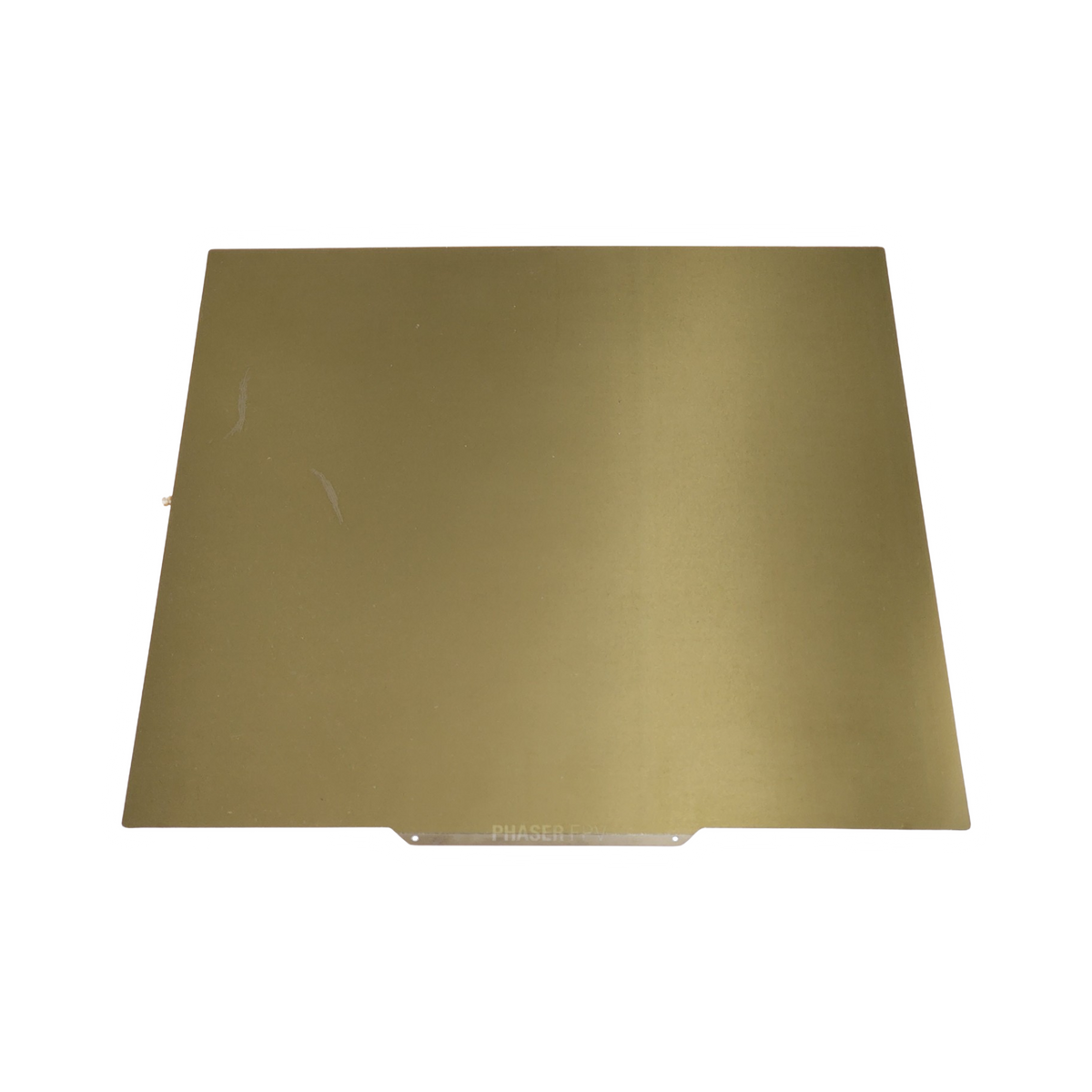 Energetic 508x508mm DOUBLE SIDED Smooth PEI/Textured Gold Spring Steel Sheet (Suits Ratrig)