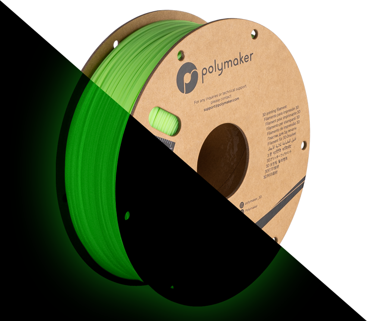 Polymaker Polylite Luminous PLA 1.75mm 1kg