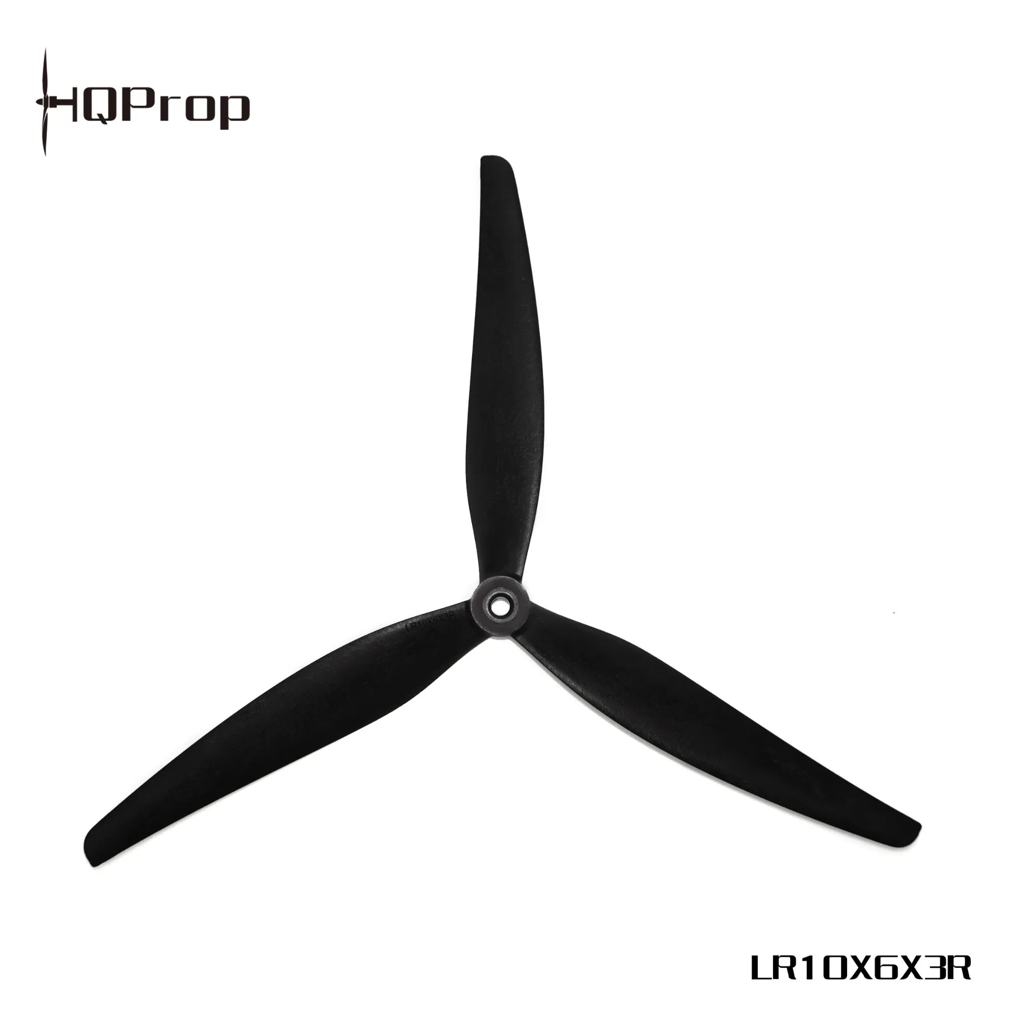 HQProp LR10x6x3 (1CCW + 1CW) Black Glass Fibre Reinforced Nylon Props