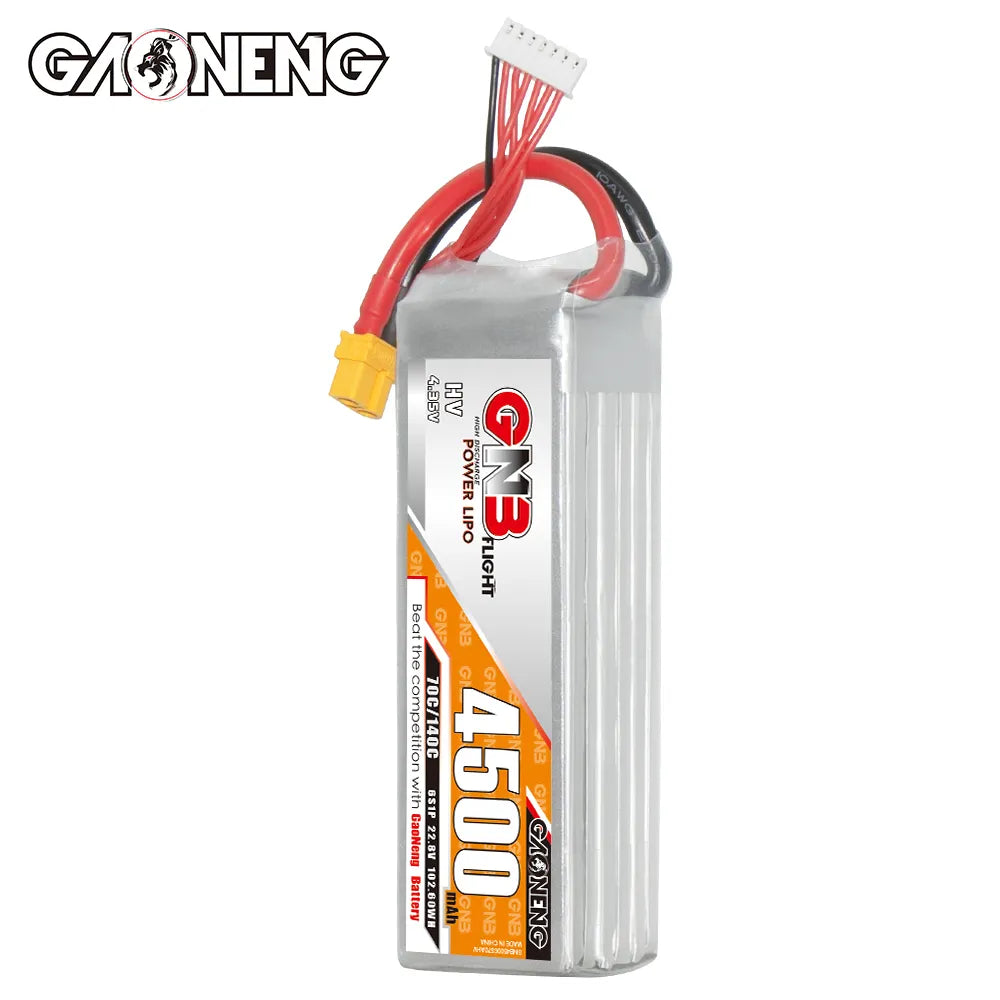 GAONENG GNB LiHV 6S 22.8V 4500mAh 70C LiPo Battery XT60 [DG]