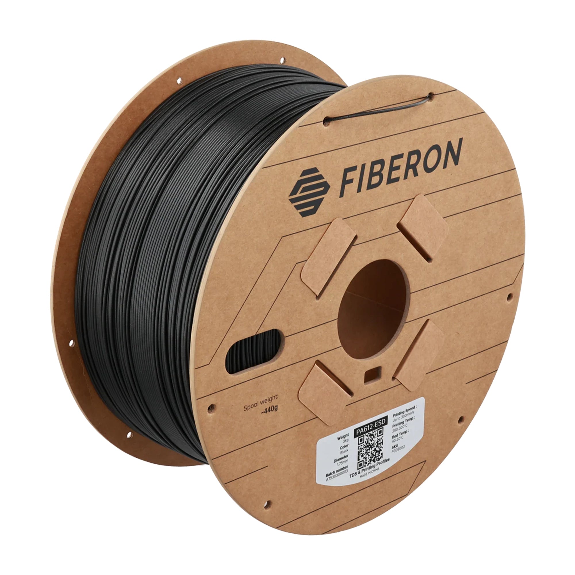 Polymaker Fiberon PA612-ESD (Static Dissipative) 1.75mm Filament 3kg