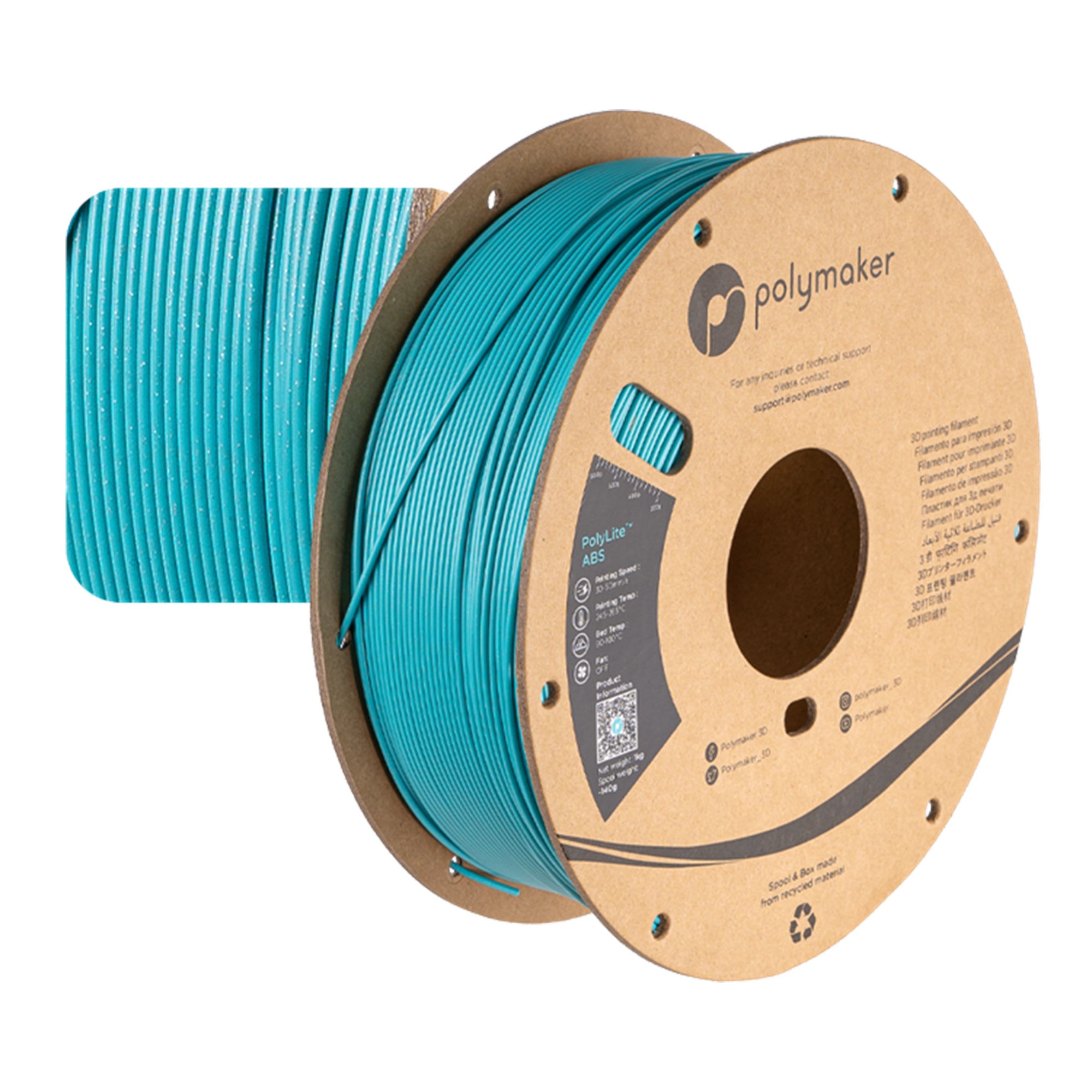 Polymaker PolyLite ABS Galaxy 1.75mm Filament 1kg