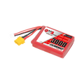 GAONENG GNB 2S 3000mAh LiPo battery — transparent dark-mode product image