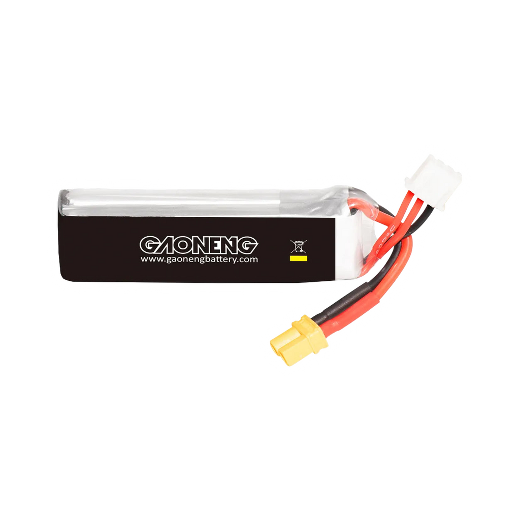 GNB 450mAh 7.4V 2S 80C XT30 LiPo Battery Long Type [DG]