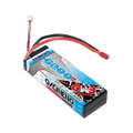 GNB 6200mAh 7.4V 2S 90C T-Plug LiPo Battery (Cabled) Hard Case [DG]