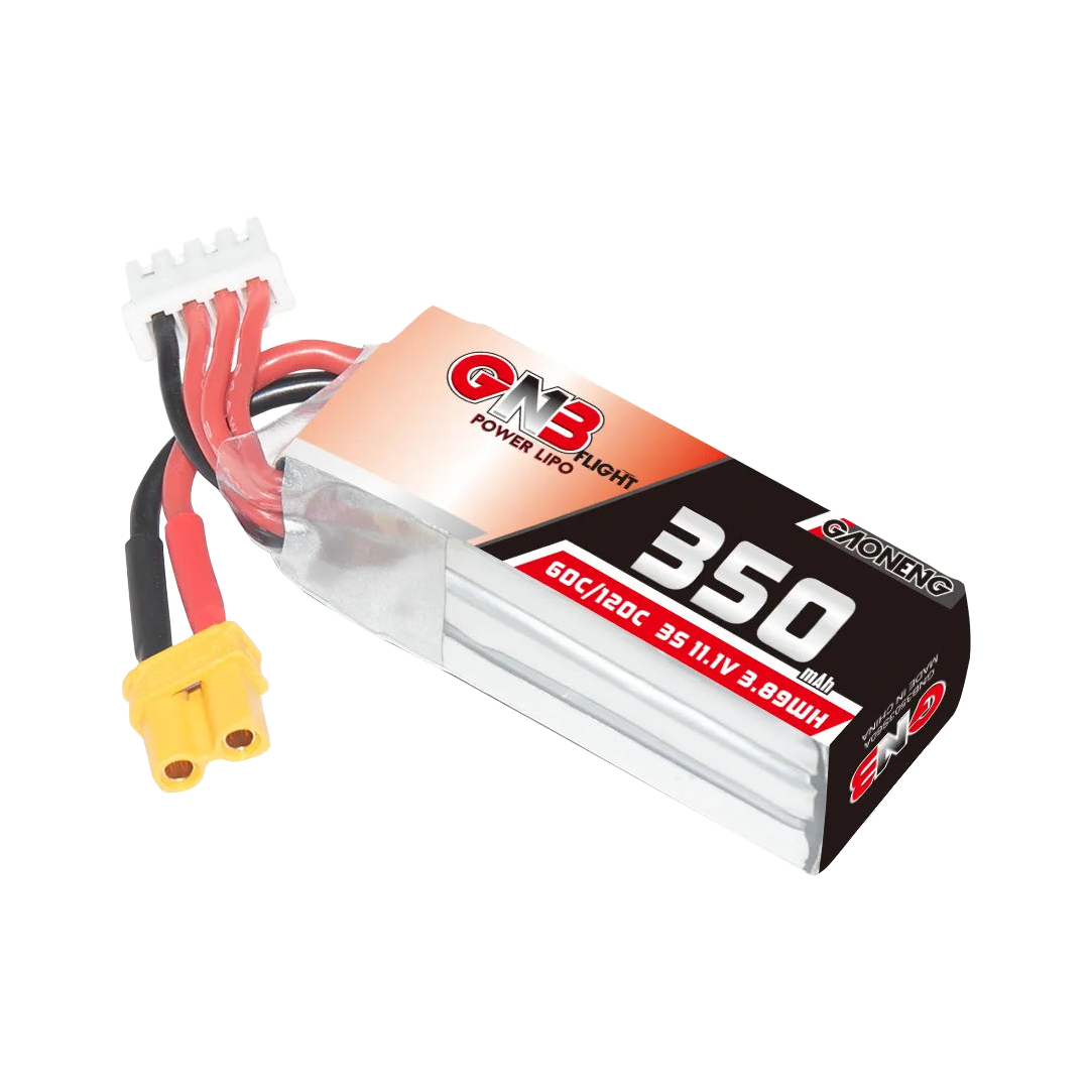 GNB 350mAh 11.1V 3S 60C XT30 LiPo Battery [DG]
