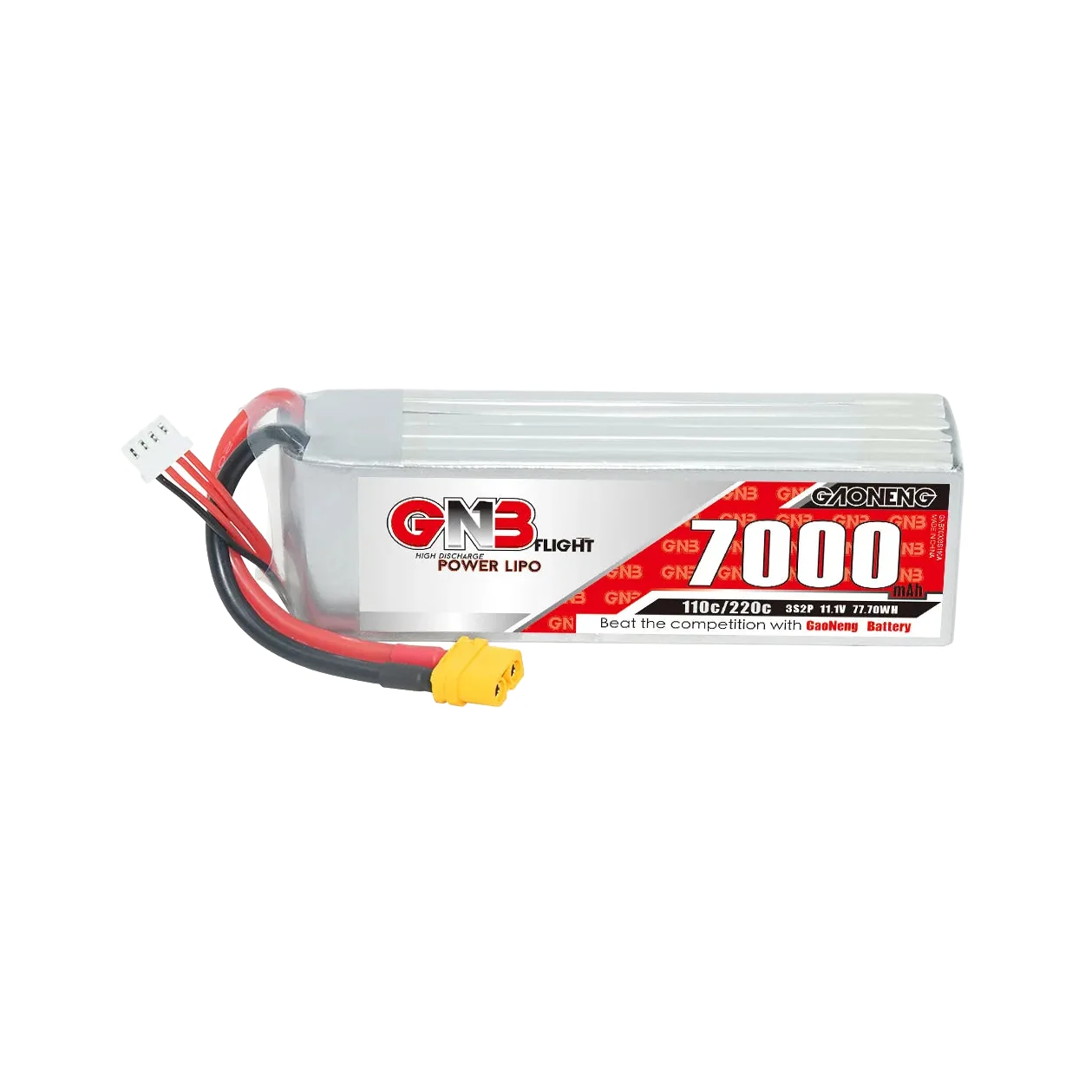 GAONENG GNB 7000mAh 3S battery – dark-mode image 1