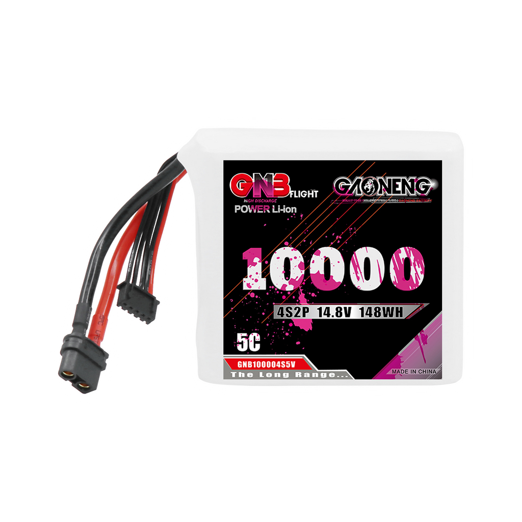 GNB 10000mAh 14.8V 4S2P 5C XT60 Li-ion Battery [DG]