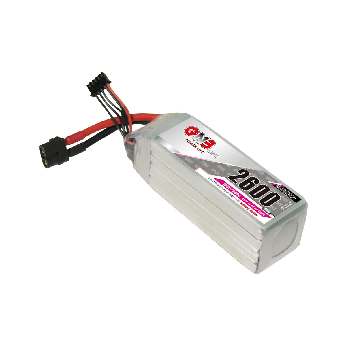 GNB 2600mAh 14.8V 4S 120C XT60 LiPo Battery [DG]