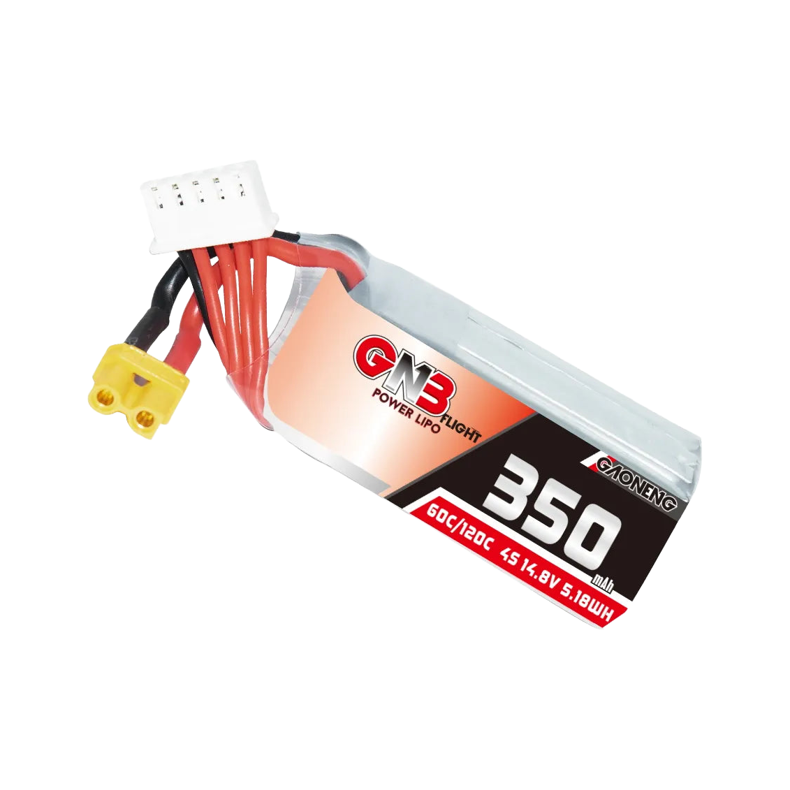 GNB 350mAh 14.8V 4S 60C XT30 LiPo Battery [DG]