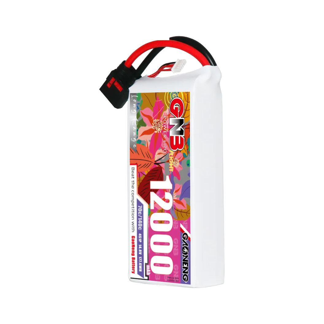 GNB 12000mAh 14.8V 4S 70C QS8 LiPo Battery [DG]