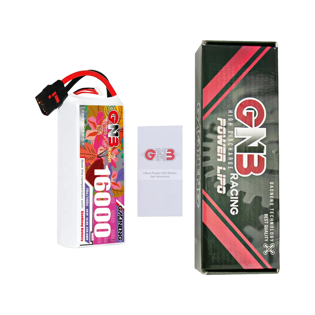 GNB 16000mAh 14.8V 4S 70C QS8 LiPo Battery [DG]