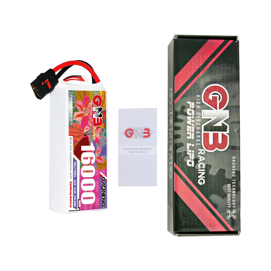 GNB 16000mAh 14.8V 4S 70C QS8 LiPo Battery [DG]