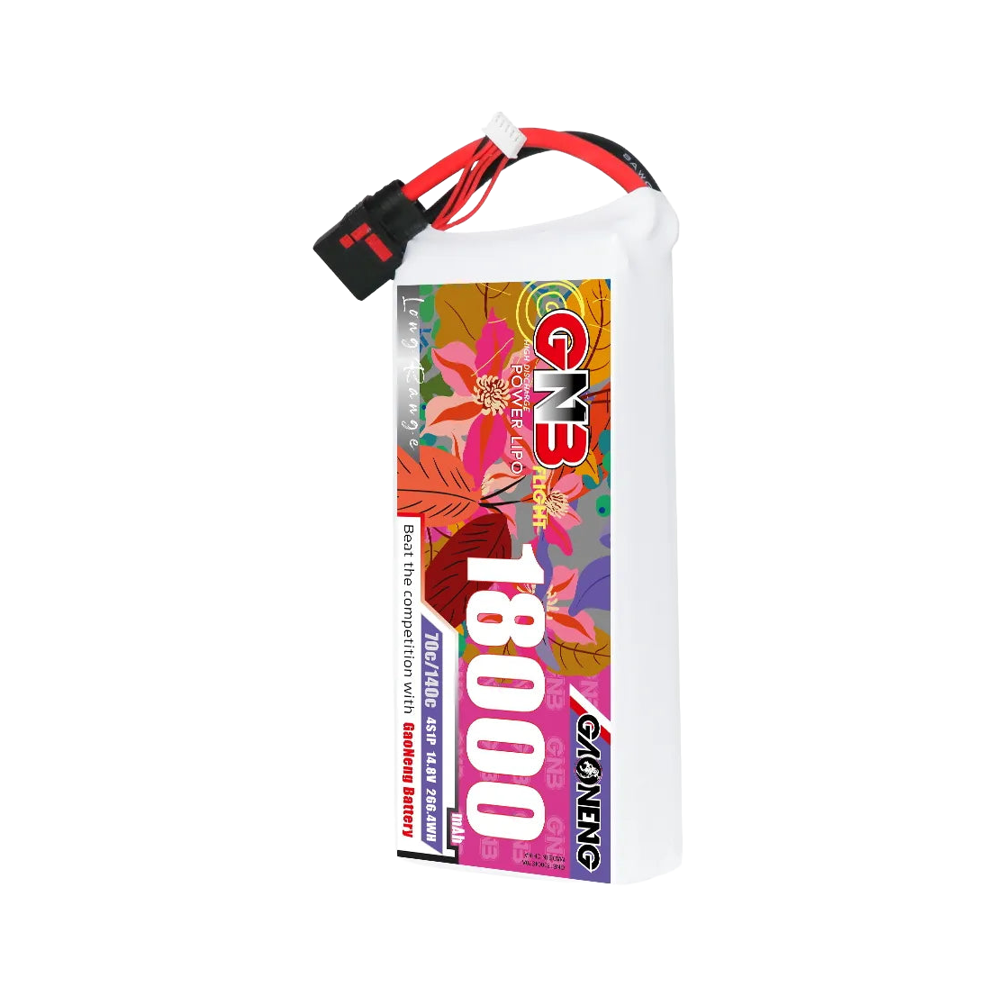 GNB 18000mAh 14.8V 4S 70C QS8 LiPo Battery [DG]