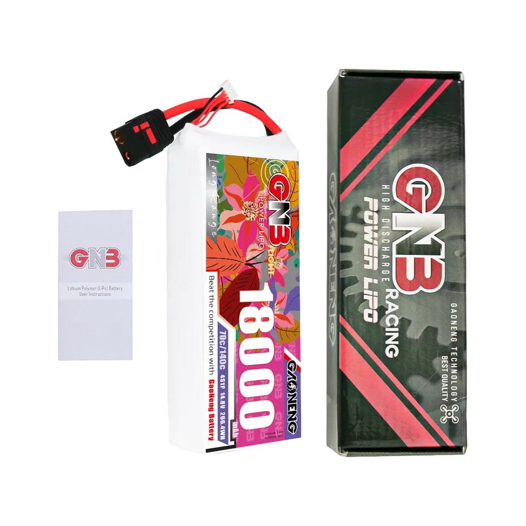 GNB 18000mAh 14.8V 4S 70C QS8 LiPo Battery [DG]