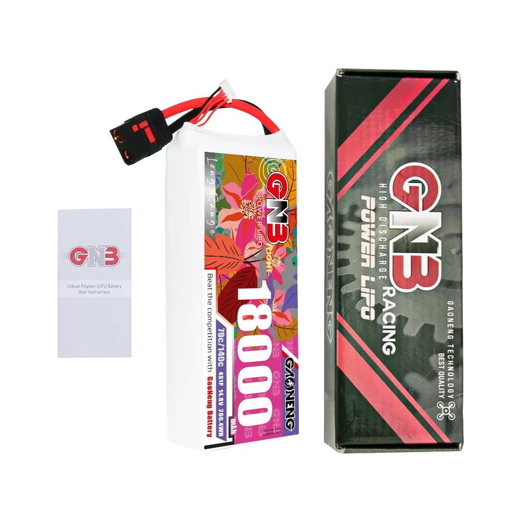 GNB 18000mAh 14.8V 4S 70C QS8 LiPo Battery [DG]