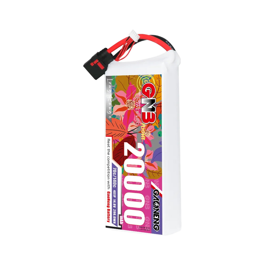GNB 20000mAh 14.8V 4S 70C QS8 LiPo Battery [DG]