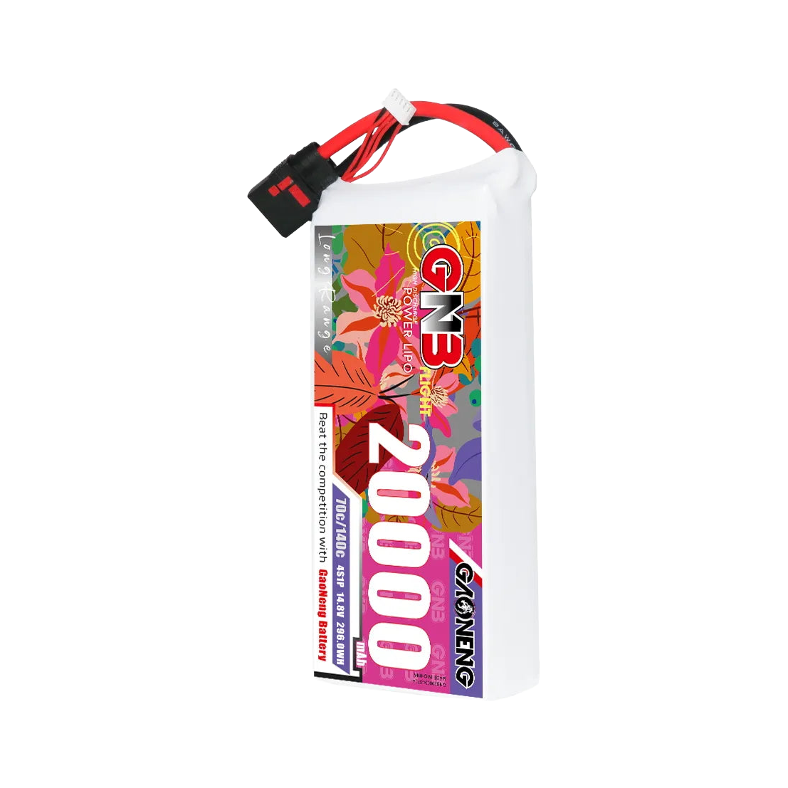 GNB 20000mAh 14.8V 4S 70C QS8 LiPo Battery [DG]