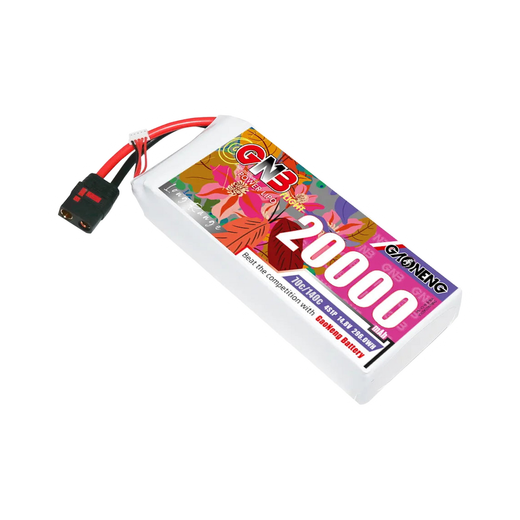 GNB 20000mAh 14.8V 4S 70C QS8 LiPo Battery [DG]