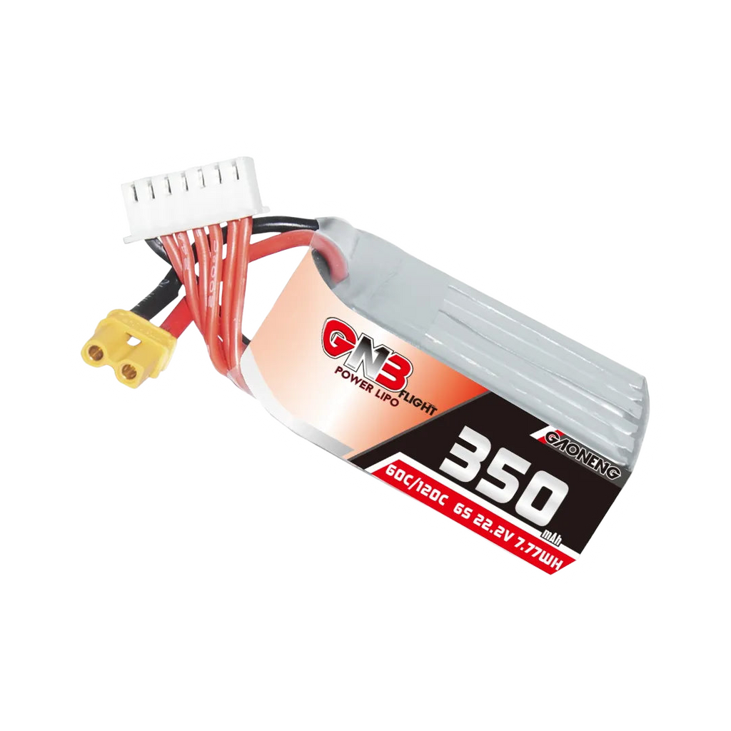 GNB 350mAh 22.2V 6S 60C XT30 LiPo Battery [DG]