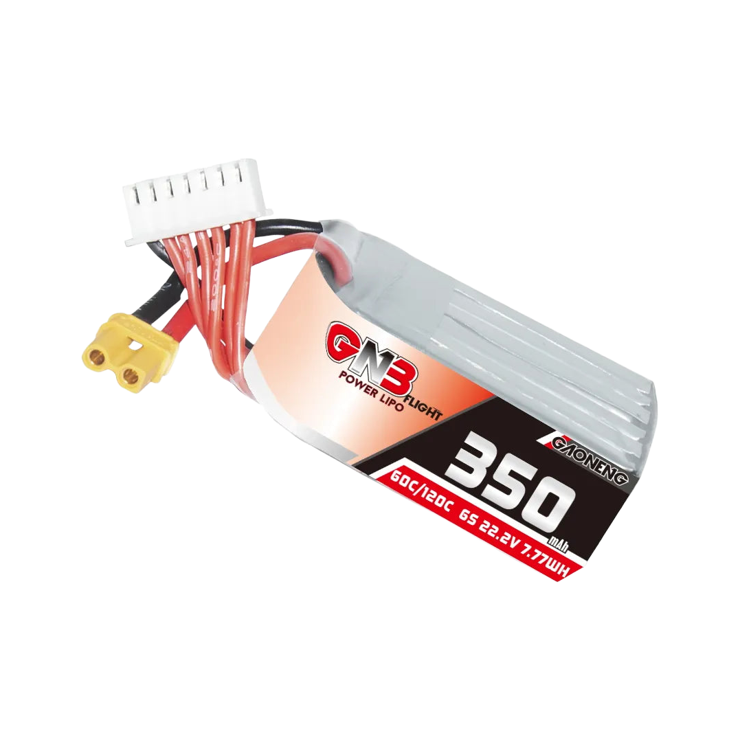 GNB 350mAh 22.2V 6S 60C XT30 LiPo Battery [DG]