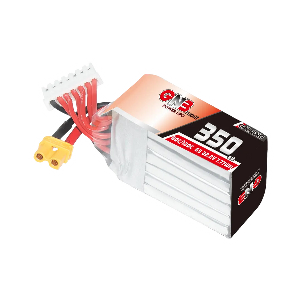 GNB 350mAh 22.2V 6S 60C XT30 LiPo Battery [DG]
