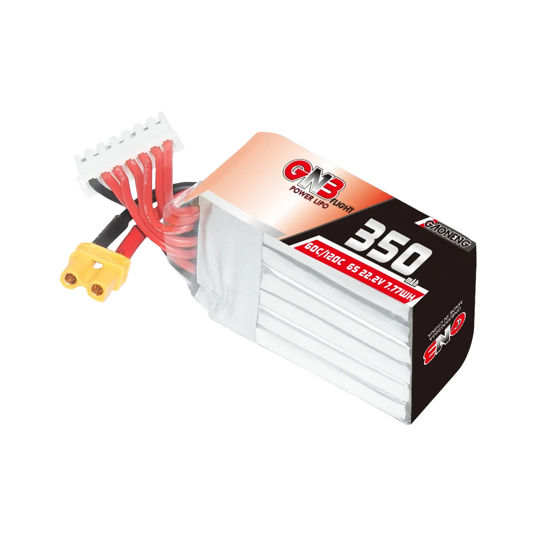 GNB 350mAh 22.2V 6S 60C XT30 LiPo Battery [DG]