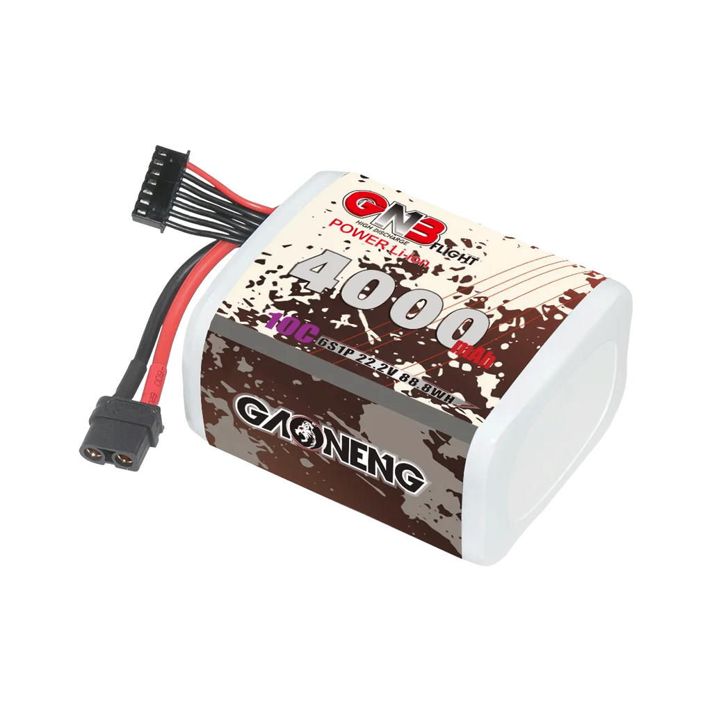 GNB 4000mAh 22.2V 6S 10C XT60 Li-ion Battery (21700 Cells) [DG]