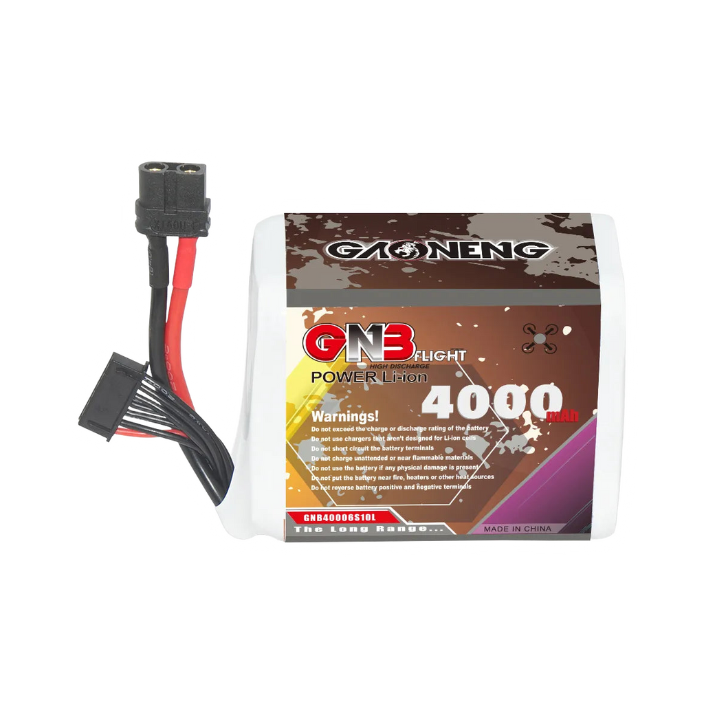 GAONENG GNB 6S 22.2V 4000mAh 10C XT60 Li-ion Battery made with Li-ion Lithium Ion 21700 [DG]