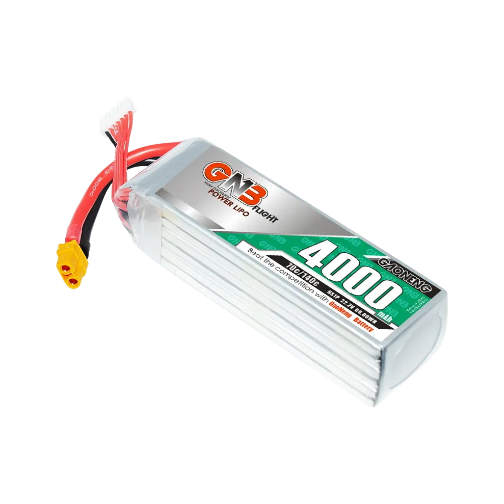 GNB 4000mAh 22.2V 6S 70C XT60 LiPo Battery [DG]