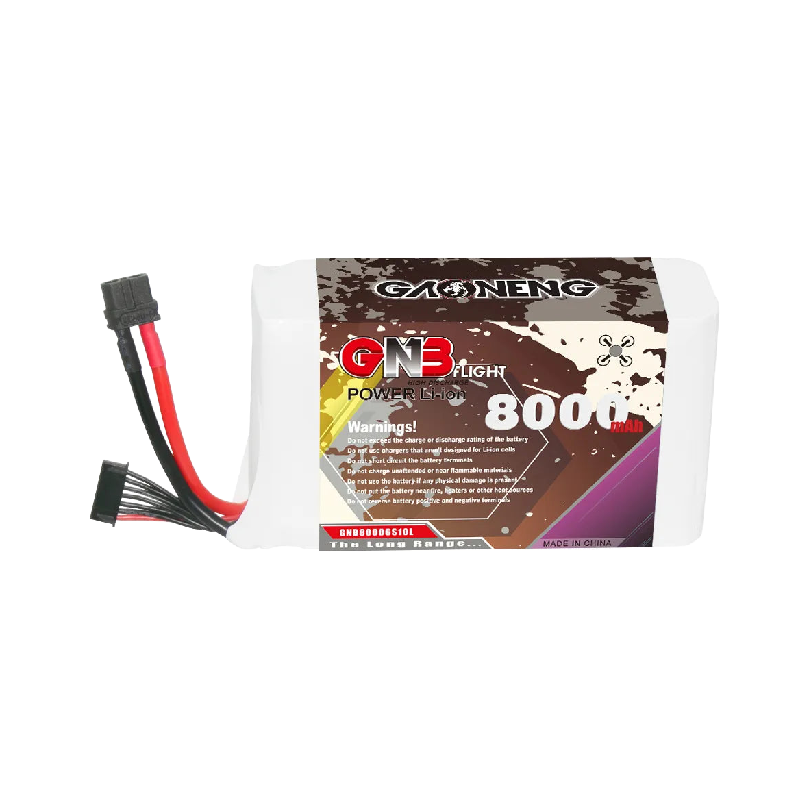 GNB 8000mAh 22.2V 6S 10C XT60 Li-ion Battery (21700 Cells) [DG]