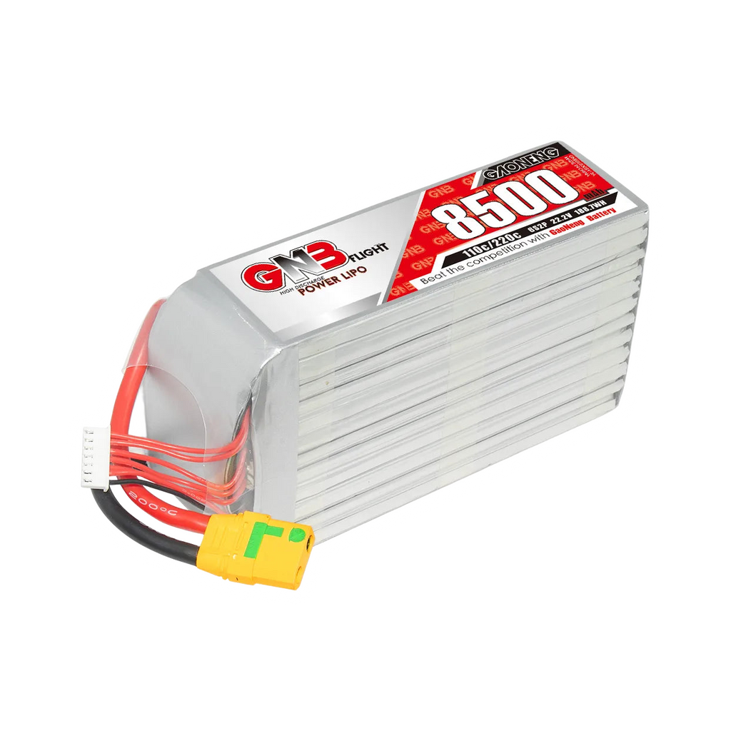 GNB 8500mAh 22.2V 6S2P 110C XT90S Anti-Spark LiPo Battery [DG]