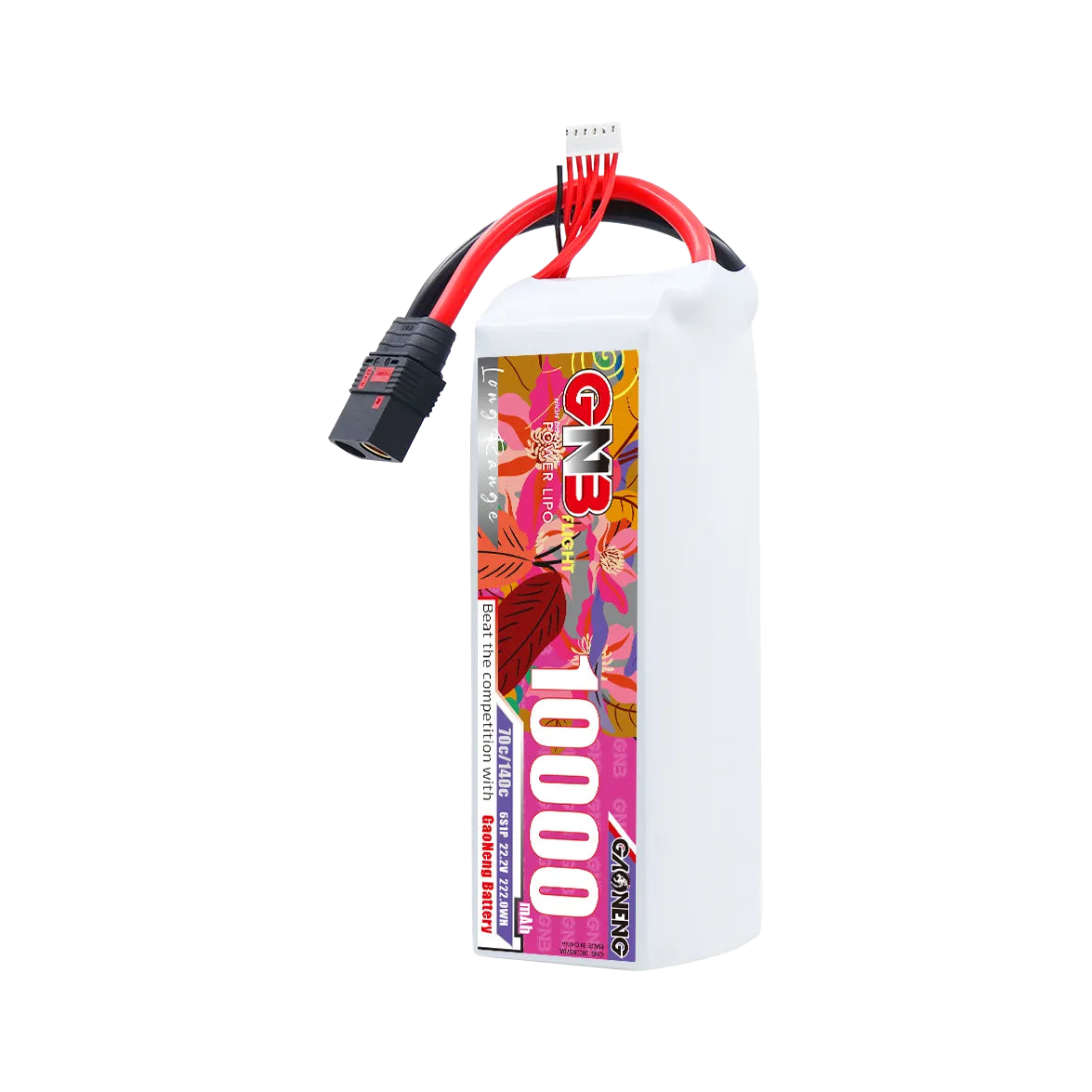 GNB 10000mAh 22.2V 6S 70C QS8 LiPo Battery [DG]