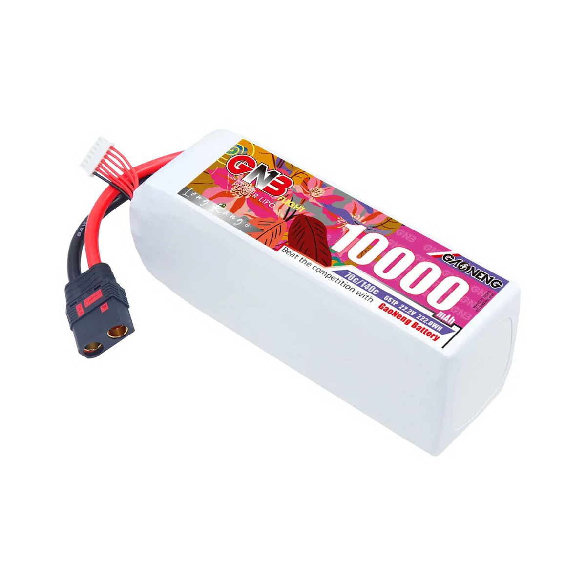 GNB 10000mAh 22.2V 6S 70C QS8 LiPo Battery [DG]